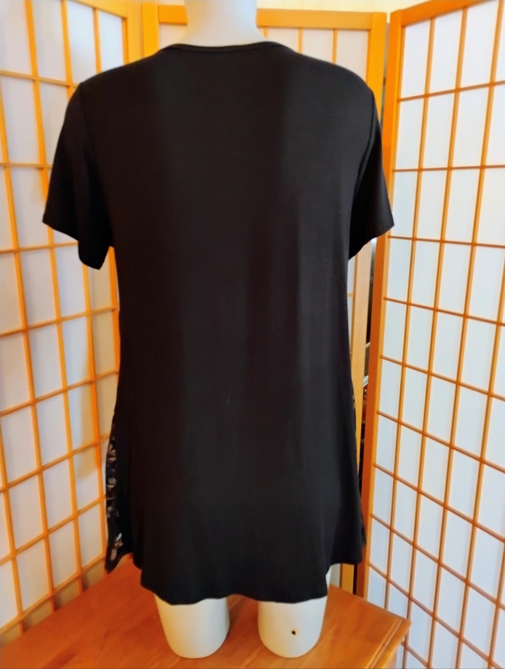 Vocal, Bling & Lace Top, LG - Picture 7 of 9